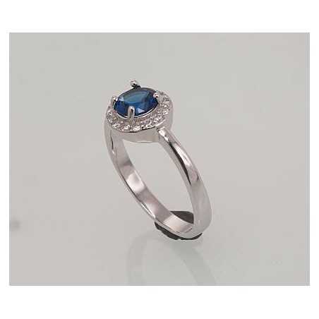 Sudraba gredzens 2101469(PRH-GR)_CZ+CZ-B, Sudrabs	925°, rodijs (pārklājums), Cirkoni 