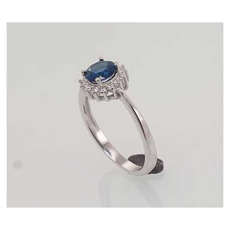 Sudraba gredzens 2101470(PRH-GR)_CZ+CZ-B, Sudrabs	925°, rodijs (pārklājums), Cirkoni 