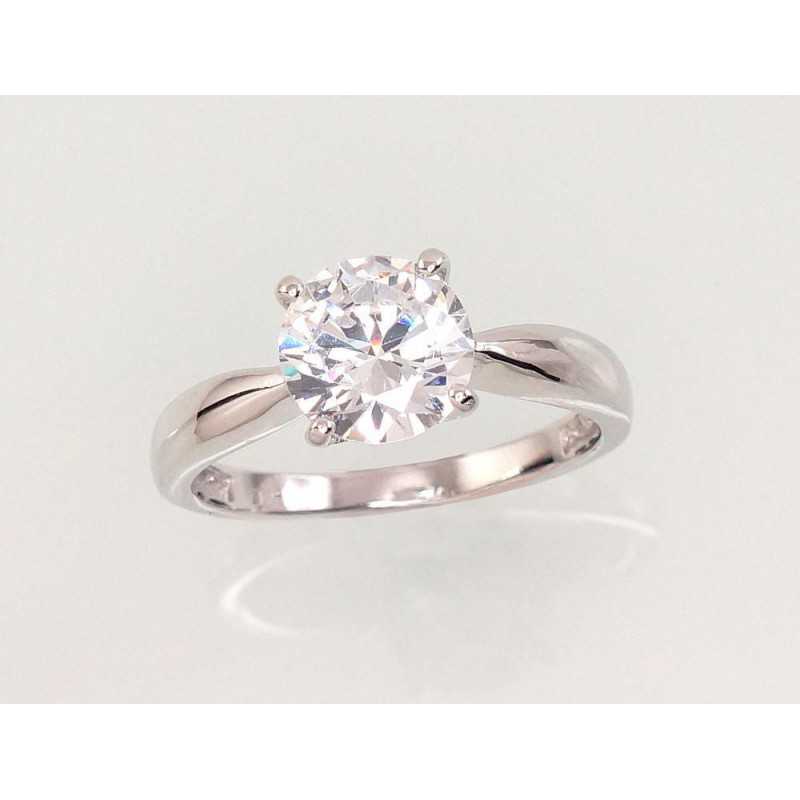 Sudraba gredzens 2101472(PRh-Gr)_CZ, Sudrabs	925°, rodijs (pārklājums), Cirkoni 