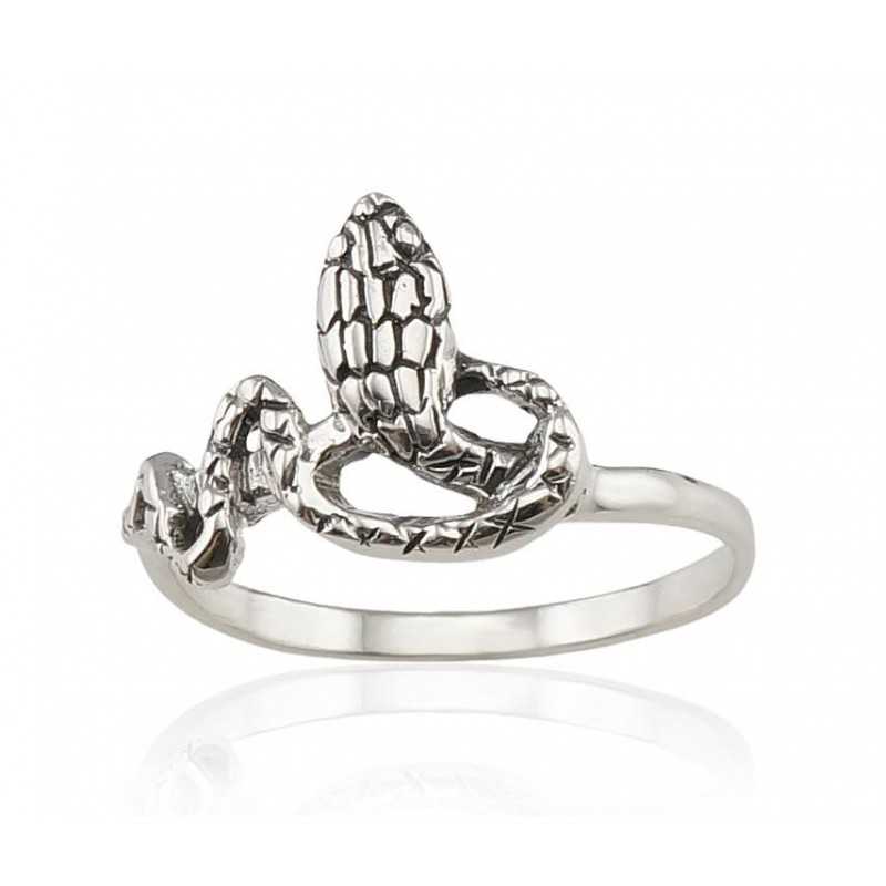 Sudraba gredzens 2101486(POx-Bk), Sudrabs	925°, oksids (pārklājums)