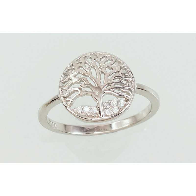 Sudraba gredzens 2101557(PRh-Gr)_CZ, Sudrabs	925°, rodijs (pārklājums), Cirkoni 