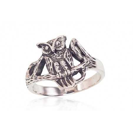 Sudraba gredzens 2101601(POx-Bk), Sudrabs	925°, oksids (pārklājums)