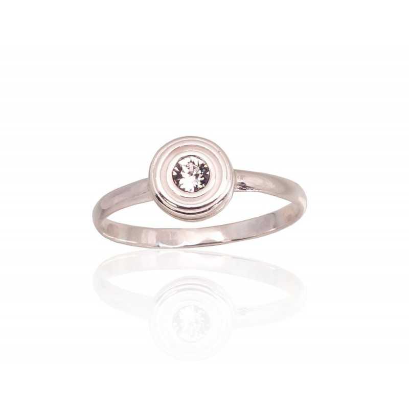 Sudraba gredzens 2101755_SV, Sudrabs	925°, Kristāli 