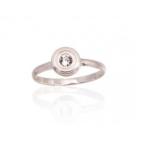 Sudraba gredzens 2101755_SV, Sudrabs	925°, Kristāli 