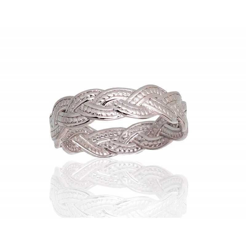 Sudraba gredzens 2101785(PRh-Gr), Sudrabs	925°, rodijs (pārklājums)