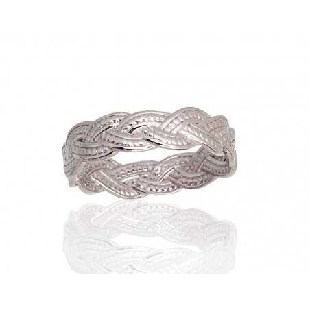 Sudraba gredzens 2101785(PRh-Gr), Sudrabs	925°, rodijs (pārklājums)