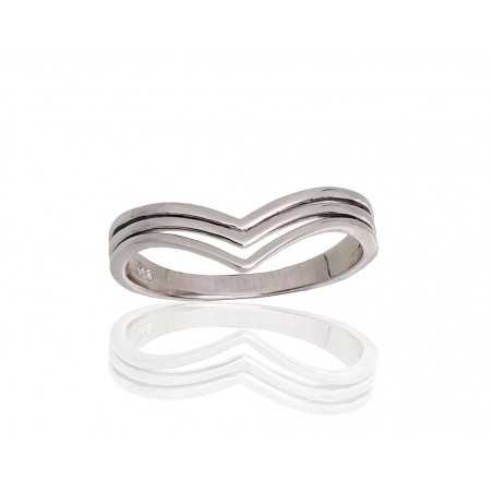 Sudraba gredzens 2101786(PRh-Gr), Sudrabs	925°, rodijs (pārklājums)