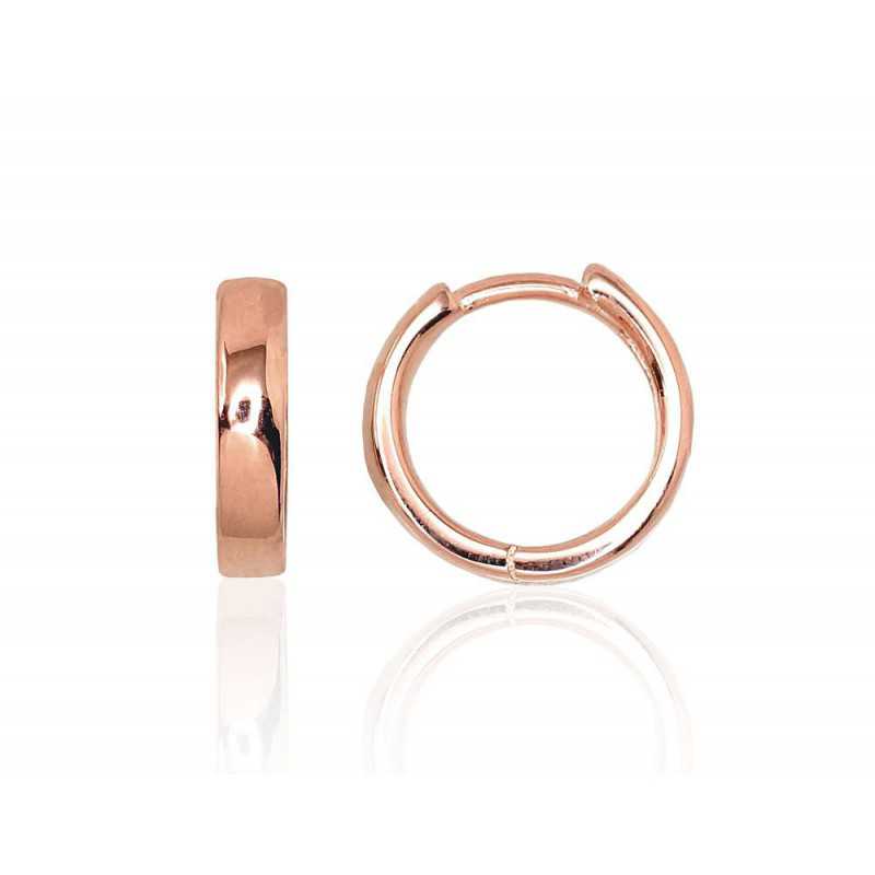 Sudraba auskari  2203122(PAu-R), Sudrabs	925°, sarkanais zelts (pārklājums)