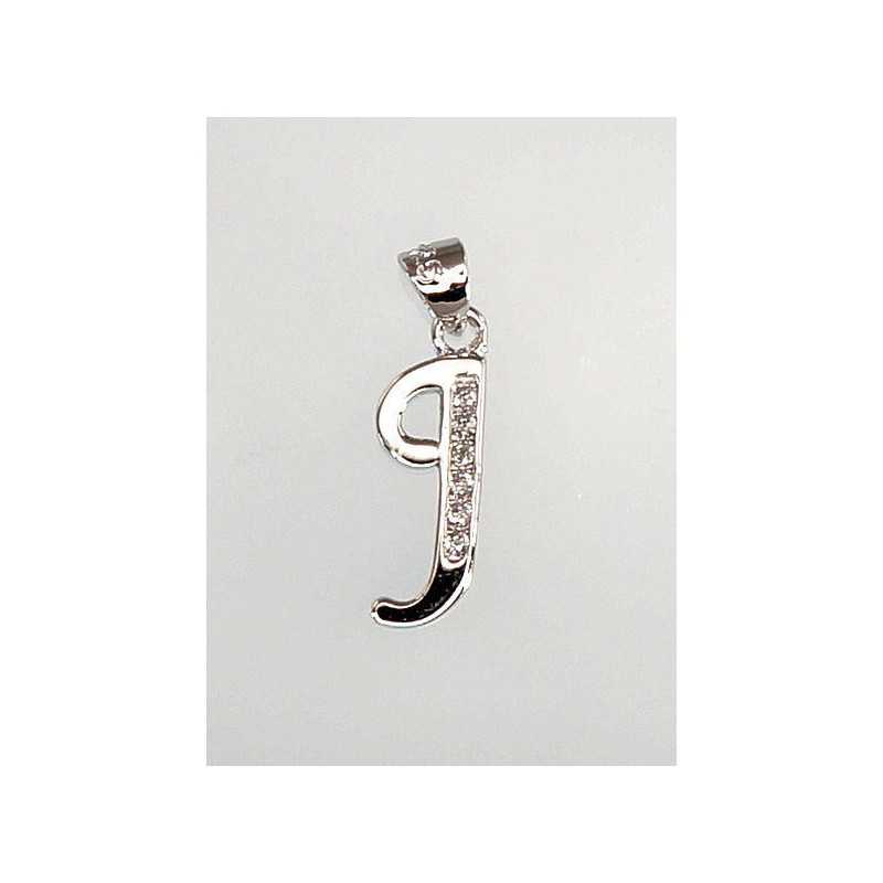 Sudraba kulons 2300609(PRh-Gr)_CZ, Sudrabs	925°, rodijs (pārklājums), Cirkoni