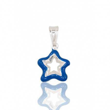 Sudraba kulons 2301376_ML-B, Sudrabs	925°, Juvelieru emalja 